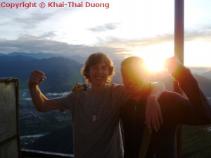 Reise nach Nepal - Sonnenaufgang in Sarangkot.