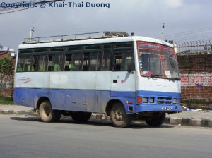 Nepal Verkehr - Öffentliche Verkehrsmittel: Bus