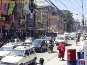 Nepal Informationen - Chaotischer Verkehr