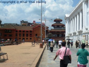 Der Durbar Square ist der Platz vor dem ehemaligen Königspalast.