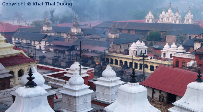 Pashupatinath - wichtigste Hindu Pilgerstätte Nepals.