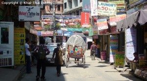 Thamel - Das Touristenzentrum.