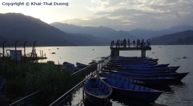 Phewa Lake - Fewa Lake - bei Pokhara