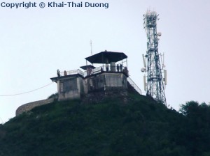 Aussichtsplattform von Sarangkot auf einer Höhe von ca. 1.600m.