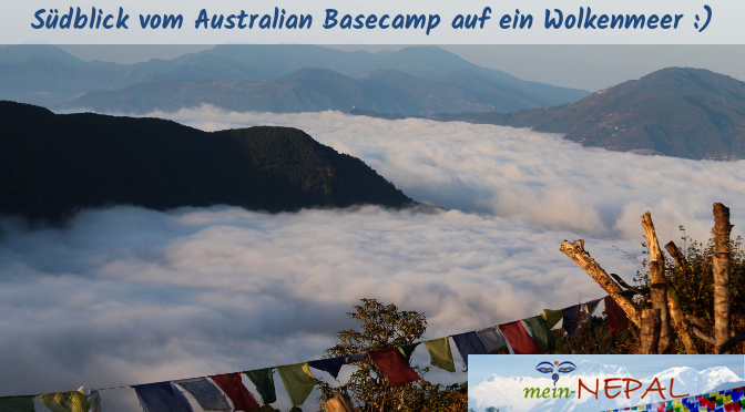 Wer nicht ganz so hoch hinaus möchte, kann sich an einen Tagesmarsch zum Australian Basecamp wagen.Wer nicht ganz so hoch hinaus möchte, kann sich an einen Tagesmarsch zum Australian Basecamp wagen.