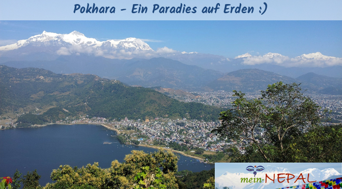 Einfach unbeschreiblich dieser Anblick auf den Phewa Lake und dem Himalaya.